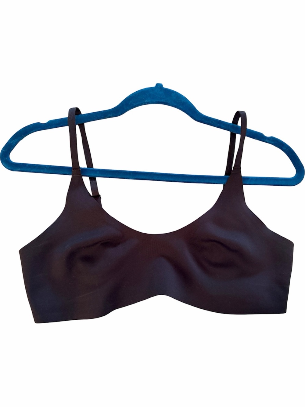 FREE PEOPLE Intimately M Black Seamless Bra Bralette Adjustable Straps